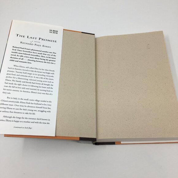 The Last Promise by Richard Paul Evans Hardbound Book - Picture 3 of 12
